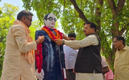 बाबा साहब भीमराव अंबेडकर की जयंती मनाई गई