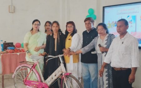 बाबा साहब की 134 वीं जयंती पर  मेधावी बच्चों को किया गया सम्मानित