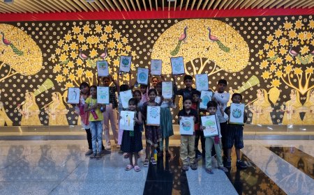 पर्यावरण दिवस पर UPMRC की दोहरी पहल पक्षियों के लिए पानी, बच्चों के लिए हरित प्रेरणा से भरा मेट्रो सफर!