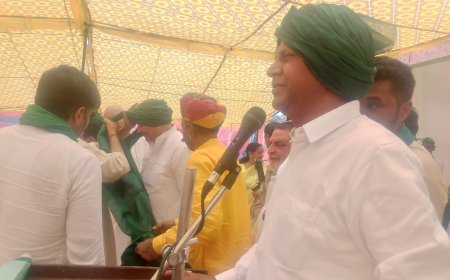 अम्बावता जी के जन्म दिवस को राष्ट्रीय किसान एकता दिवस के रूप में मनाया गया 