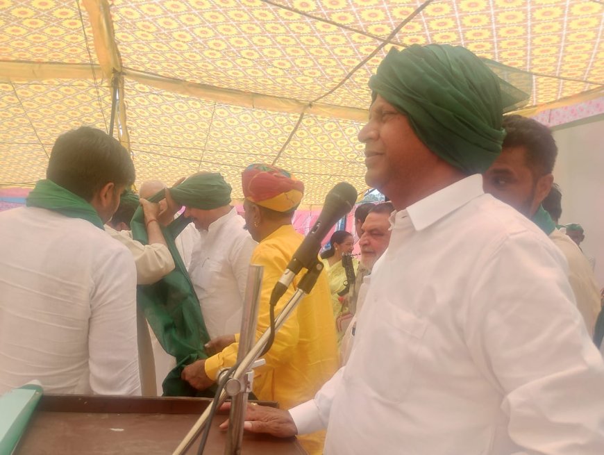 अम्बावता जी के जन्म दिवस को राष्ट्रीय किसान एकता दिवस के रूप में मनाया गया