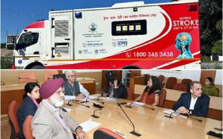 ICMR hands over Mobile Stroke Unit to Government of Assam, bringing Life-Saving Stroke Care closer to homes in rural, remote and difficult terrain