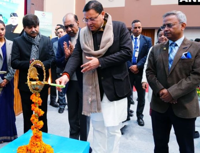 Chief Minister Pushkar Singh Dhami Addresses Administrative Officers at Chintan Shivir and Dialogue on Vision 2047