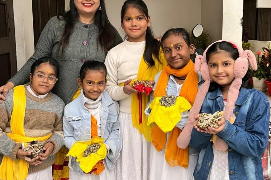 नटराज नृत्य कला केंद्र में बसंत पंचमी धूमधाम से मनाई गई