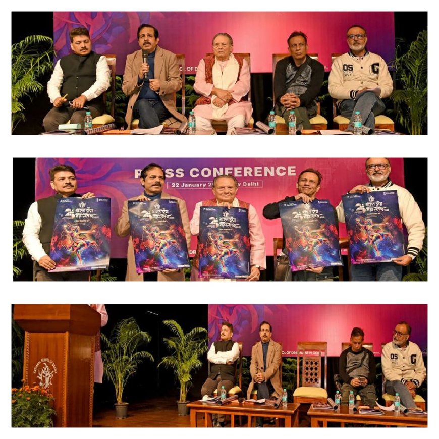 25th Bharat Rang Mahotsav 2026 to be Held in Largest-Ever Format Across 40 Locations in India and One Country Each in All Seven Continents