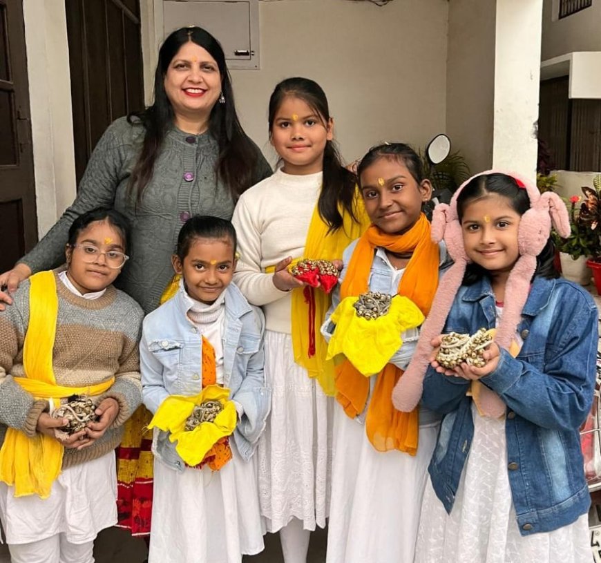 नटराज नृत्य कला केंद्र में बसंत पंचमी धूमधाम से मनाई गई