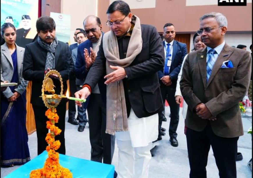 Chief Minister Pushkar Singh Dhami Addresses Administrative Officers at Chintan Shivir and Dialogue on Vision 2047