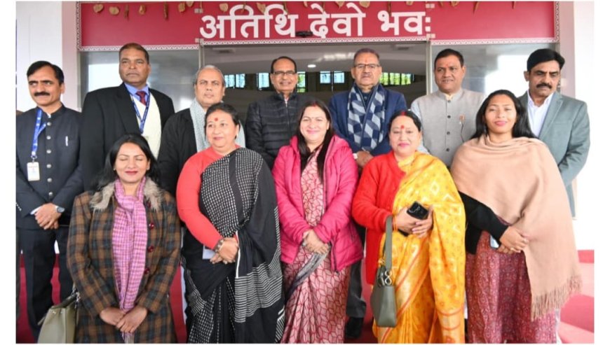 केंद्रीय कृषि मंत्री शिवराज सिंह चौहान का उत्तराखंड आगमन पर भव्य स्वागत